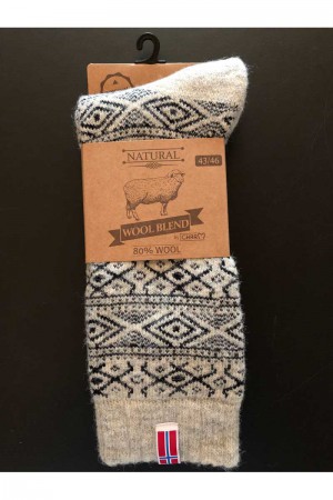 Billige norske sokker med uld